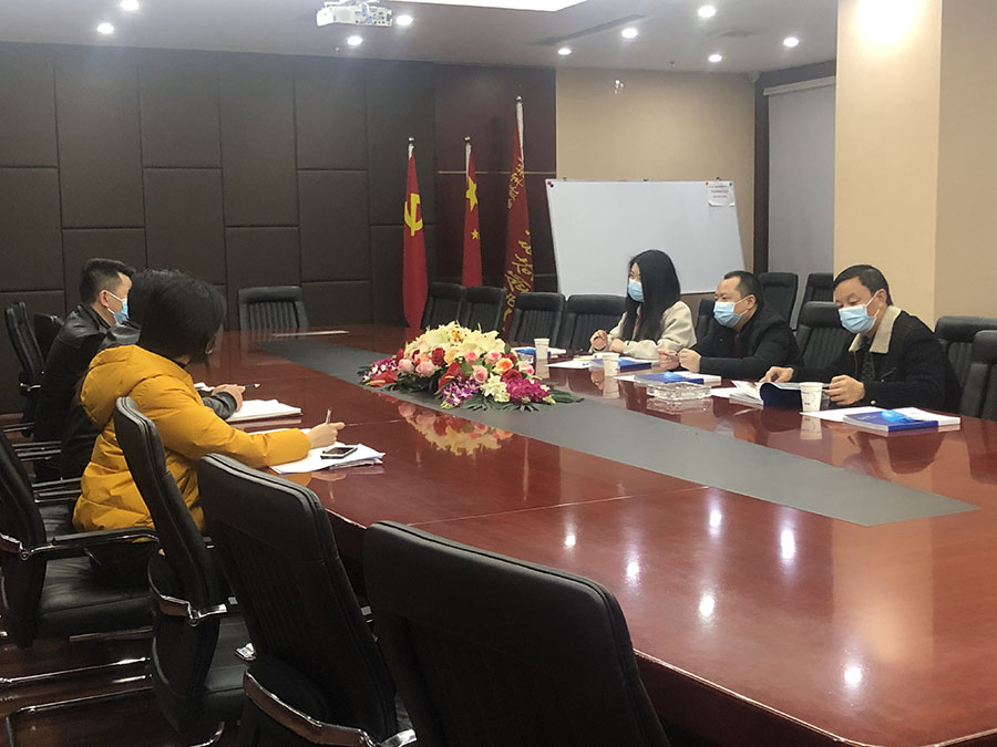 金牛区统战部向导亲临四川海博论坛建设集团视察指导疫情防控和复工复产事情AA